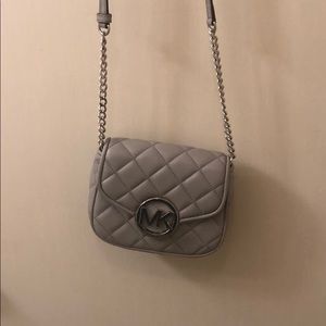 Grey MK purse